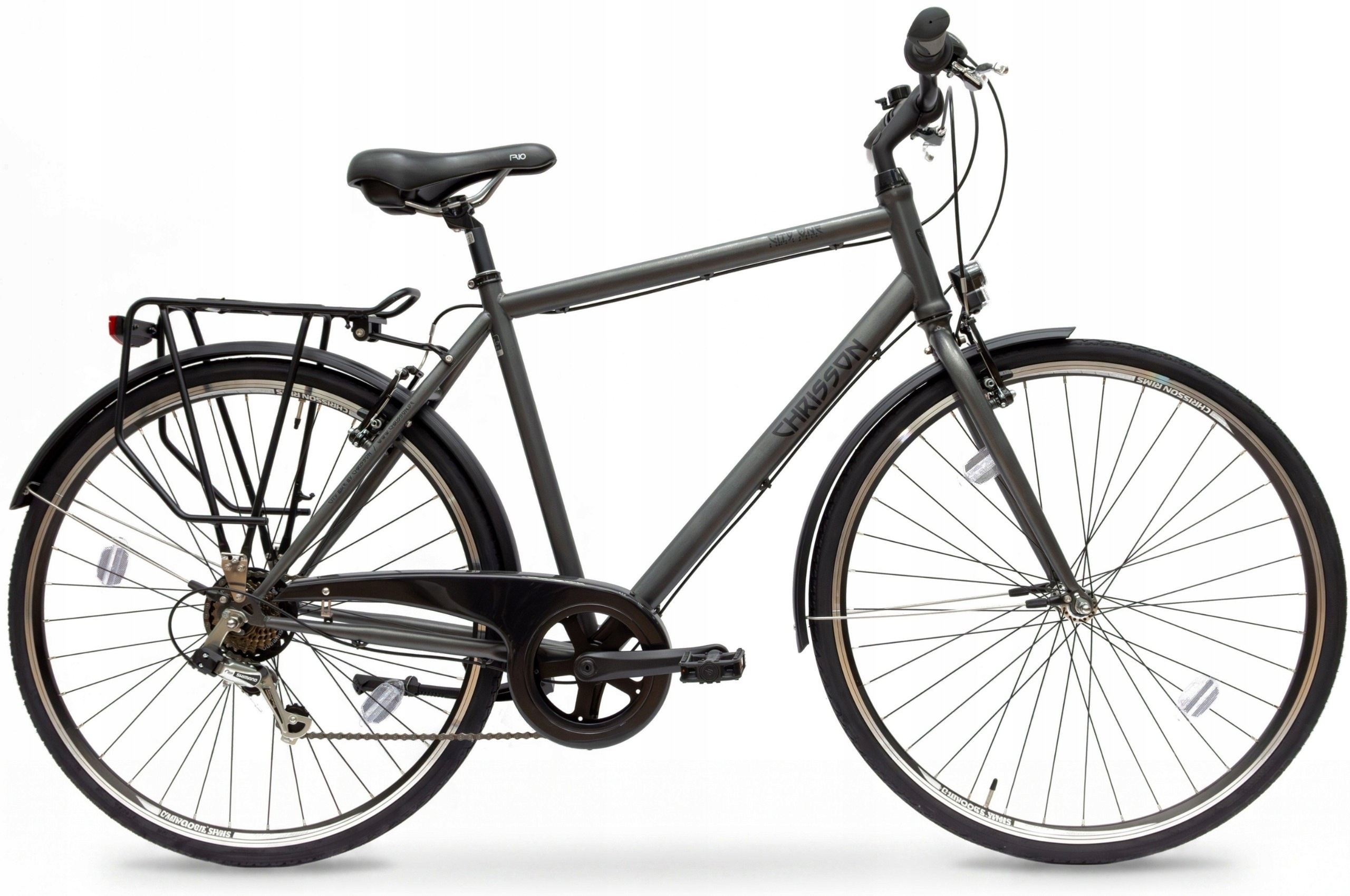 Pánské trekingové kolo Kola 28 Kufr Blatníky Osvětlení Lehké Shimano