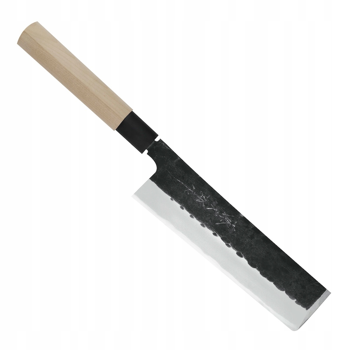 Tojiro Black Hammered Shirogami#2 Japonský kuchynský nôž Usuba Sekáčik 19,5 cm