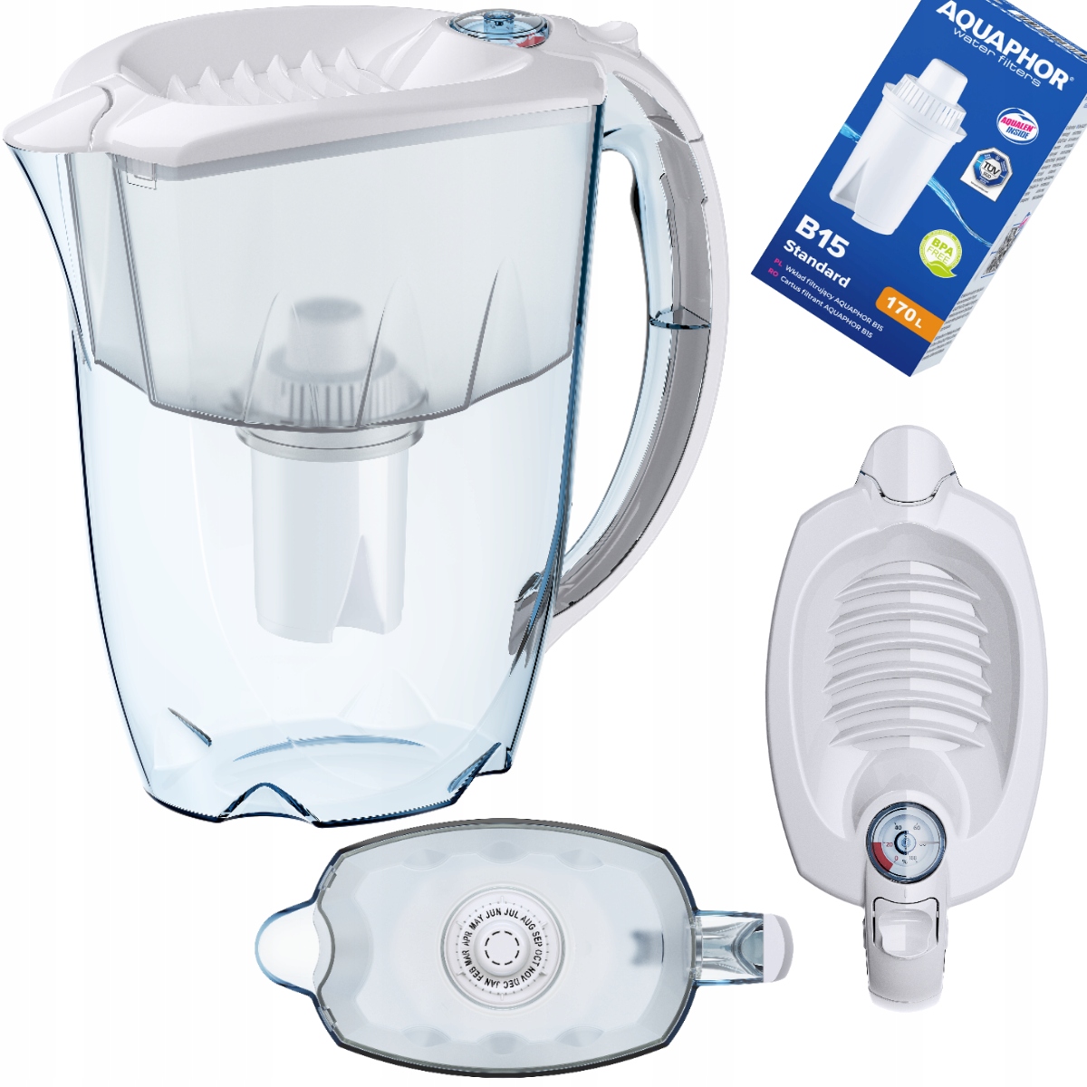 

Dzbanek filtrujący Aquaphor Ideal Biały 2,8l