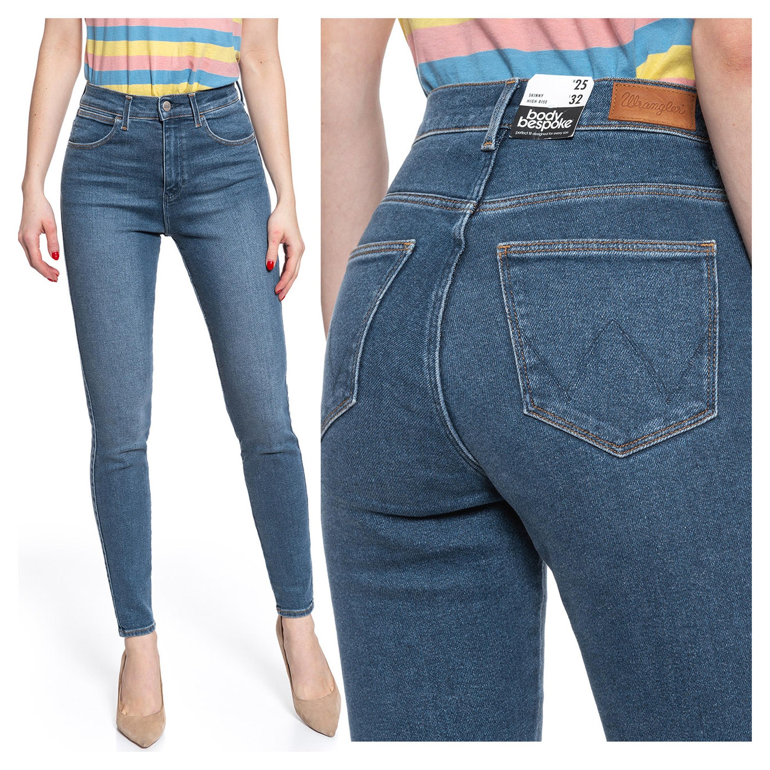 Dámské džínové kalhoty Wrangler High Skinny W24 L32