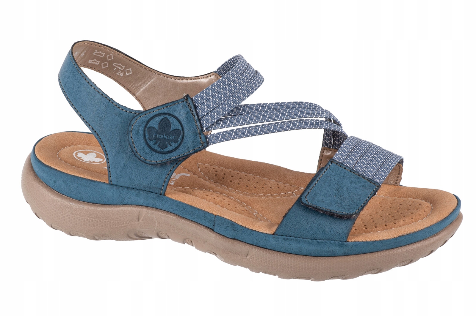 Rieker Sandals (36) Dámské sandály modré