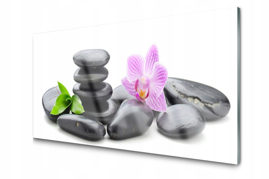 

Panel szklany dekor Kwiat Storczyk 120x60 + Klej