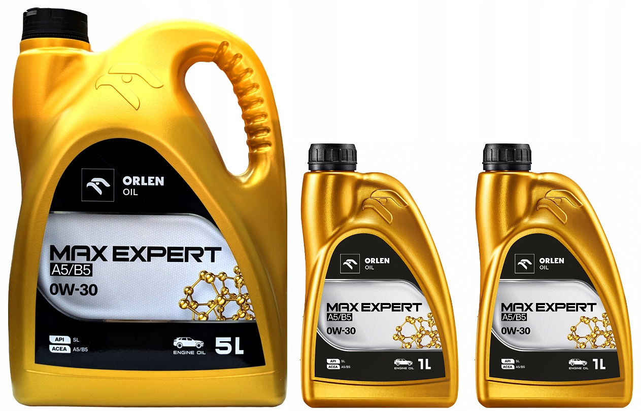 Motorový olej Orlen Oil Max Expert A5/B5 Volvo 0W30 7L