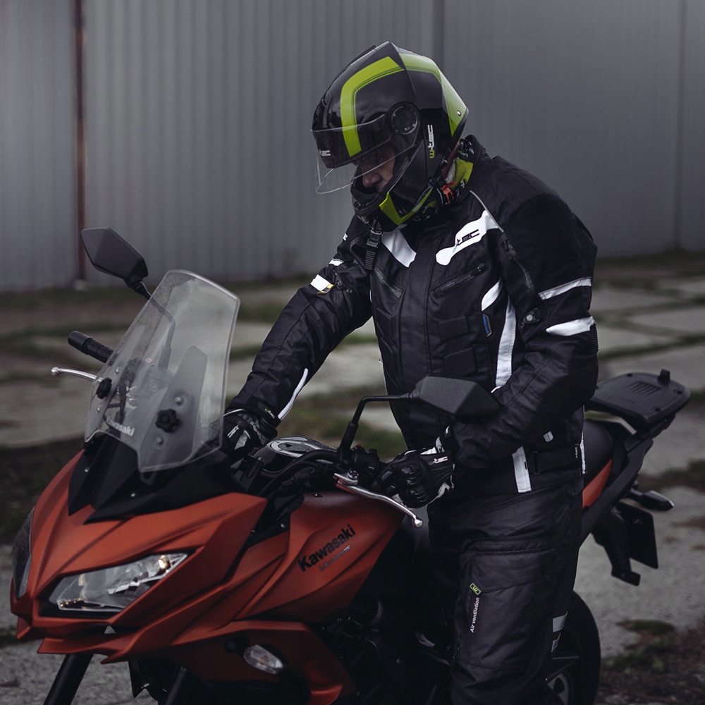 Męskie spodnie motocyklowe W-TEC Kaluzza GS-1614 4 Waga produktu z opakowaniem jednostkowym 0.96 kg