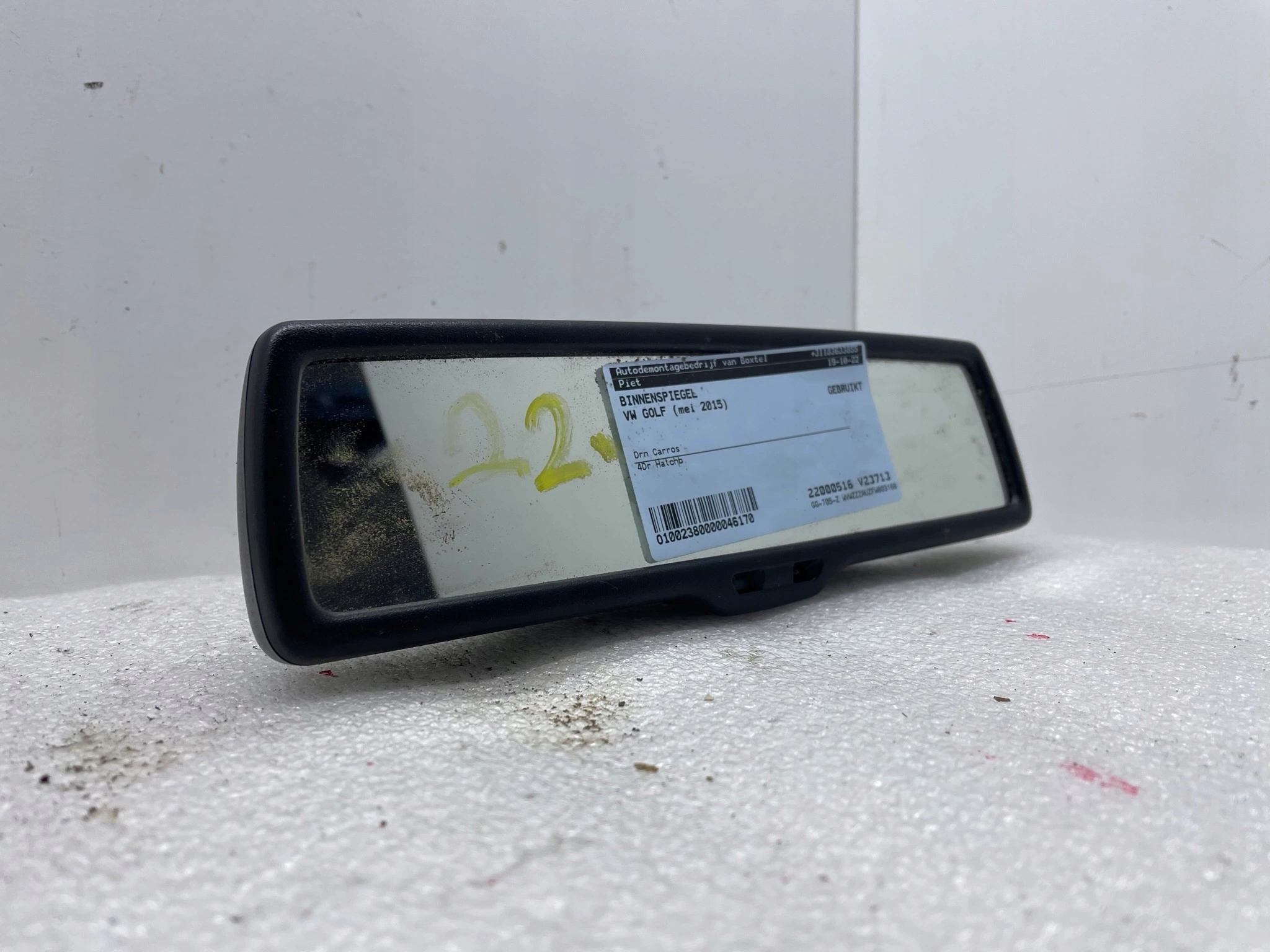 ЗЕРКАЛО ЗАДНЕГО ВИДА VOLKSWAGEN GOLF VII 7 ORG FV