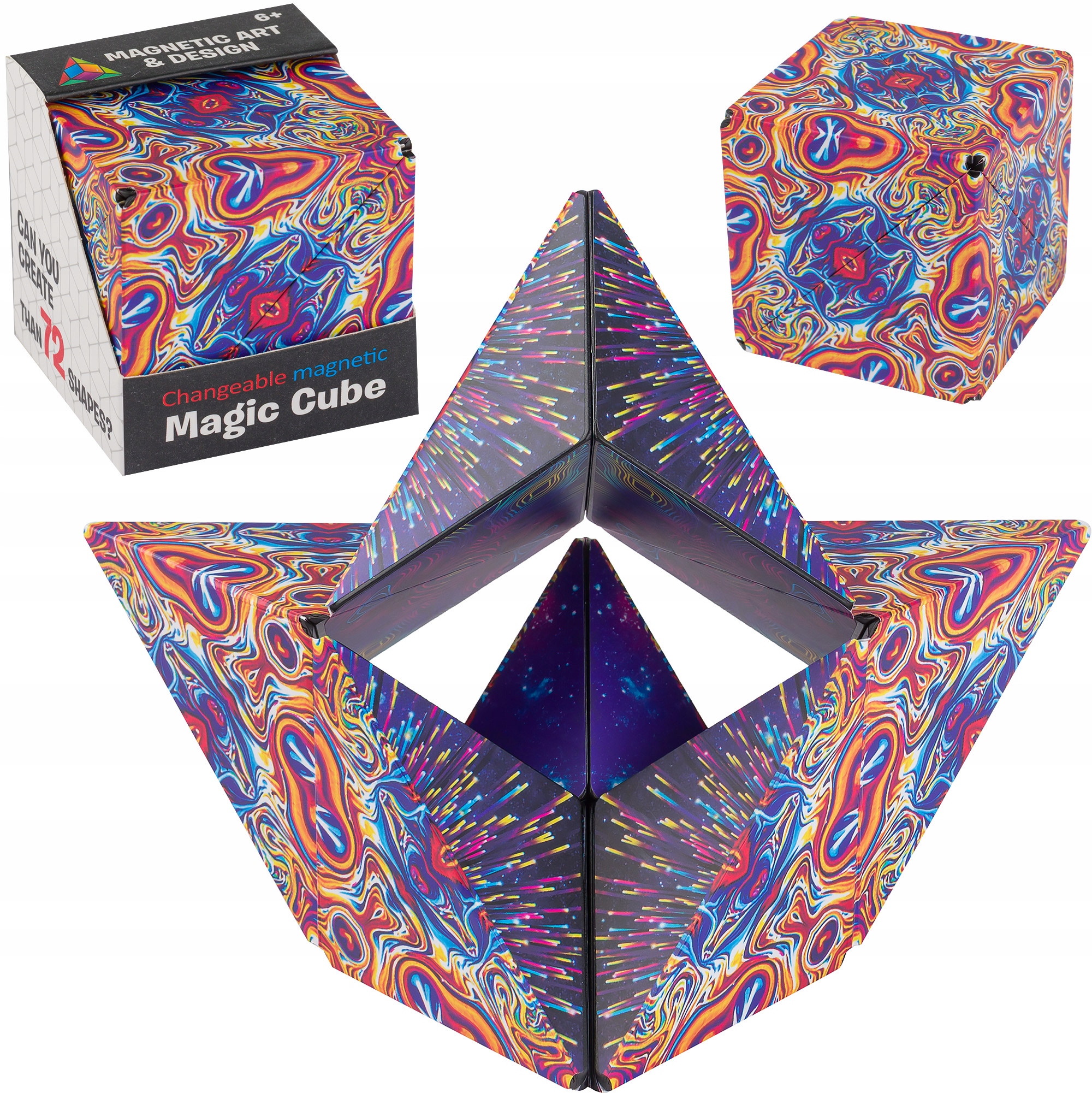 

Magnetic Magic Cube Fidget Antystresowy Kostka