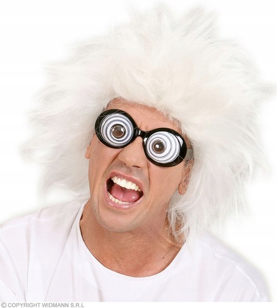 OKULARY LUNATYK EINSTEIN DOKTOREK ZAKRĘCONE Marka Widmann