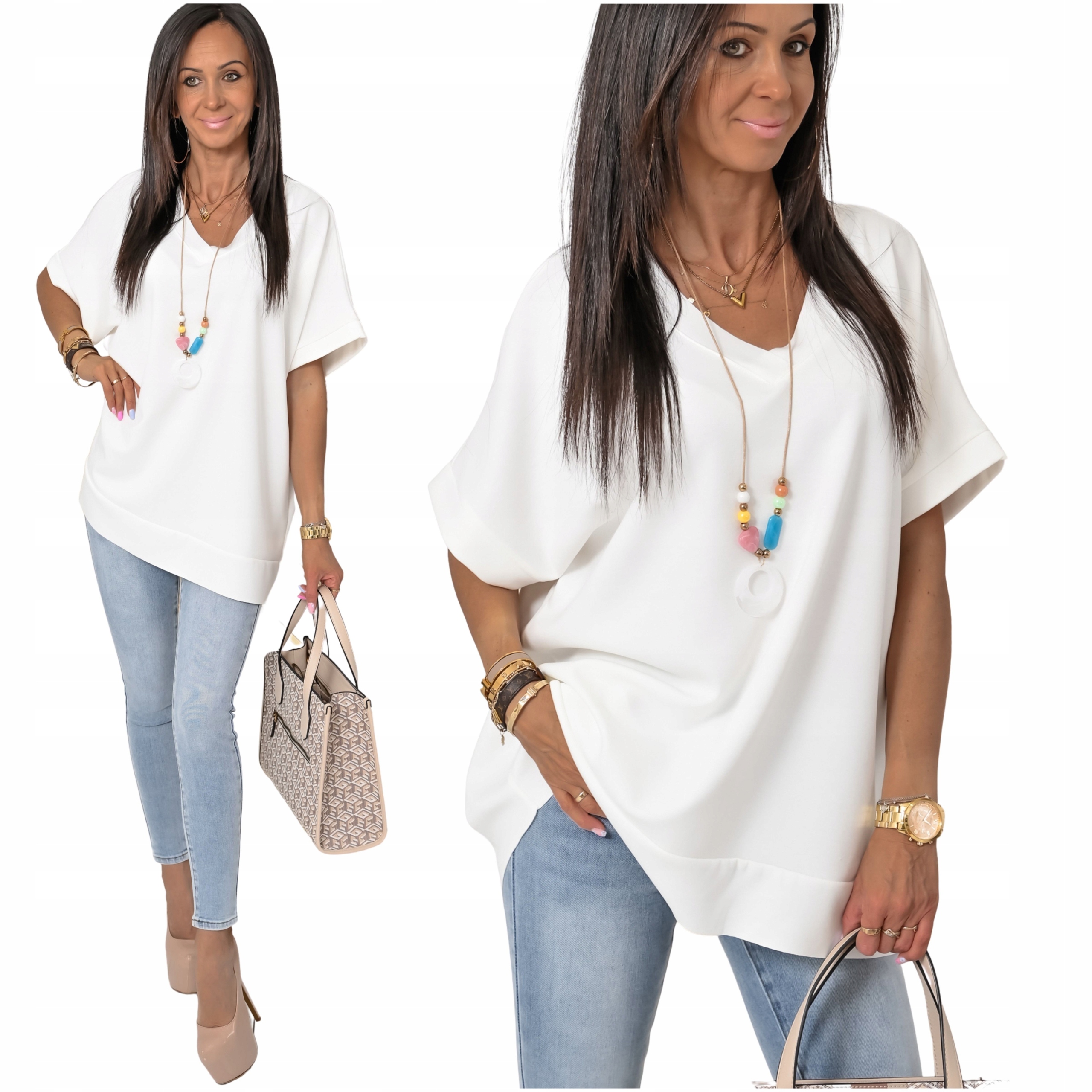 Stylowa Bluzka/tunika Oversize Alora! WZ.1