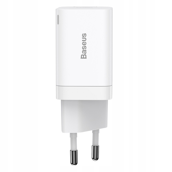 BASEUS SZYBKA ŁADOWARKA SIECIOWA ZASILACZ DWA PORTY USB-C USB 30W PD QC 3.0 Stan opakowania oryginalne