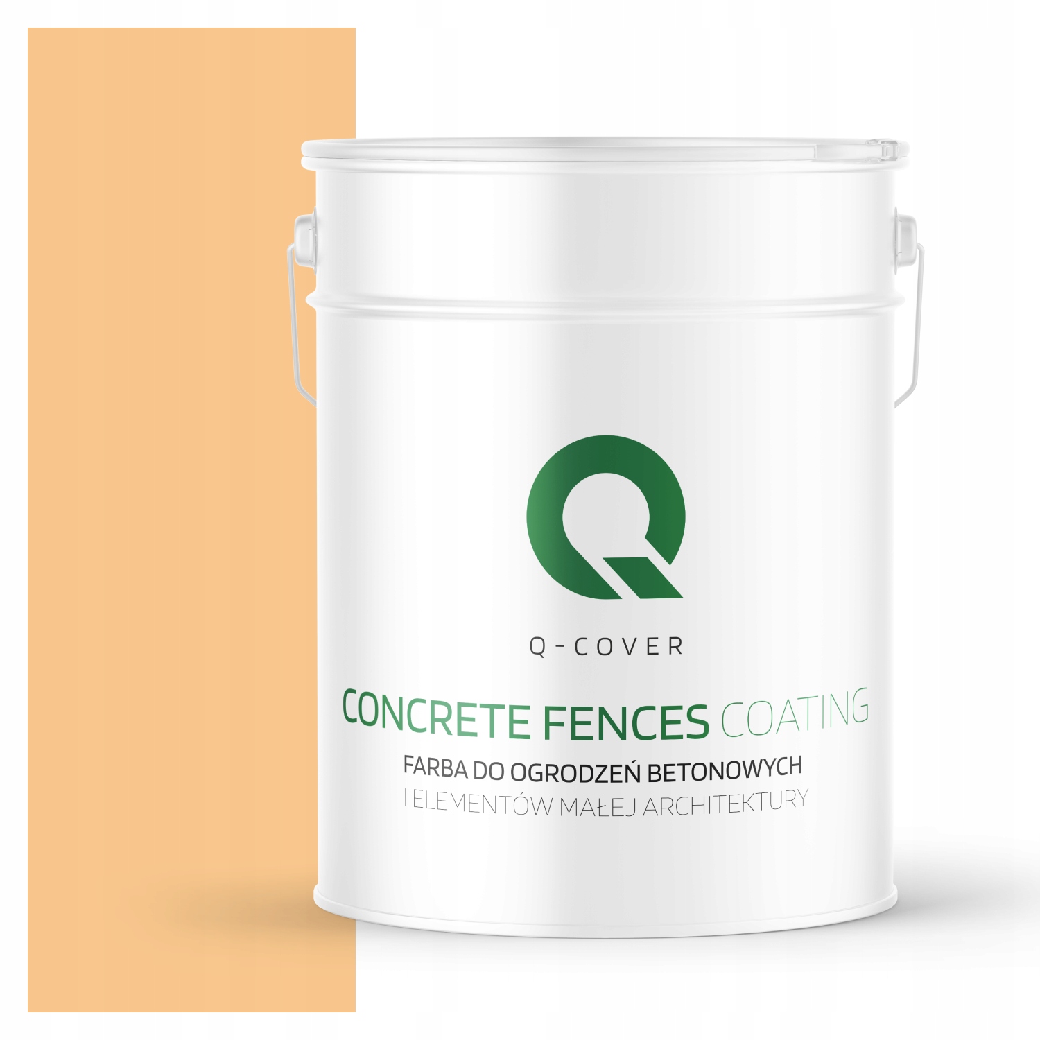 Farba Na Maľovanie Betónových Plotov Farba Oranžová Svetlá F764 10L