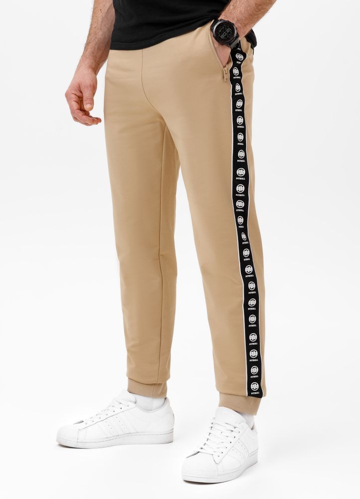 Pánské tepláky Pitbull Sportovní tepláky s lampasy Tape Nugget