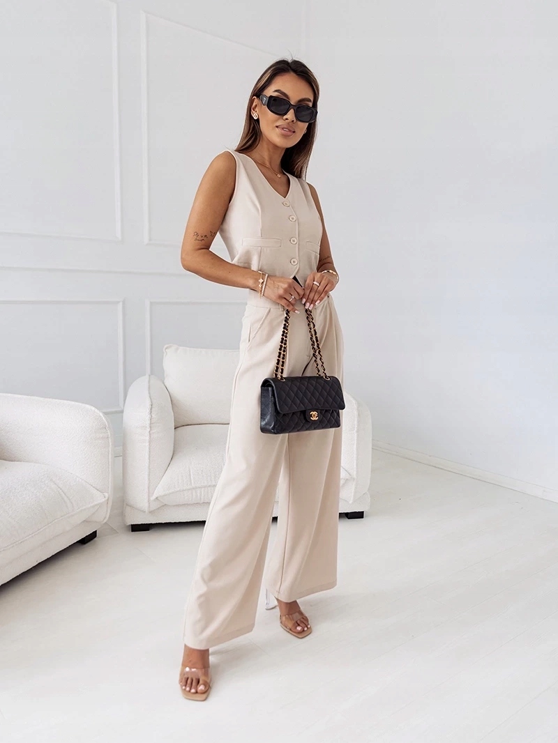 Komplet Vesta A Kalhoty VE90 Béžová L (40)