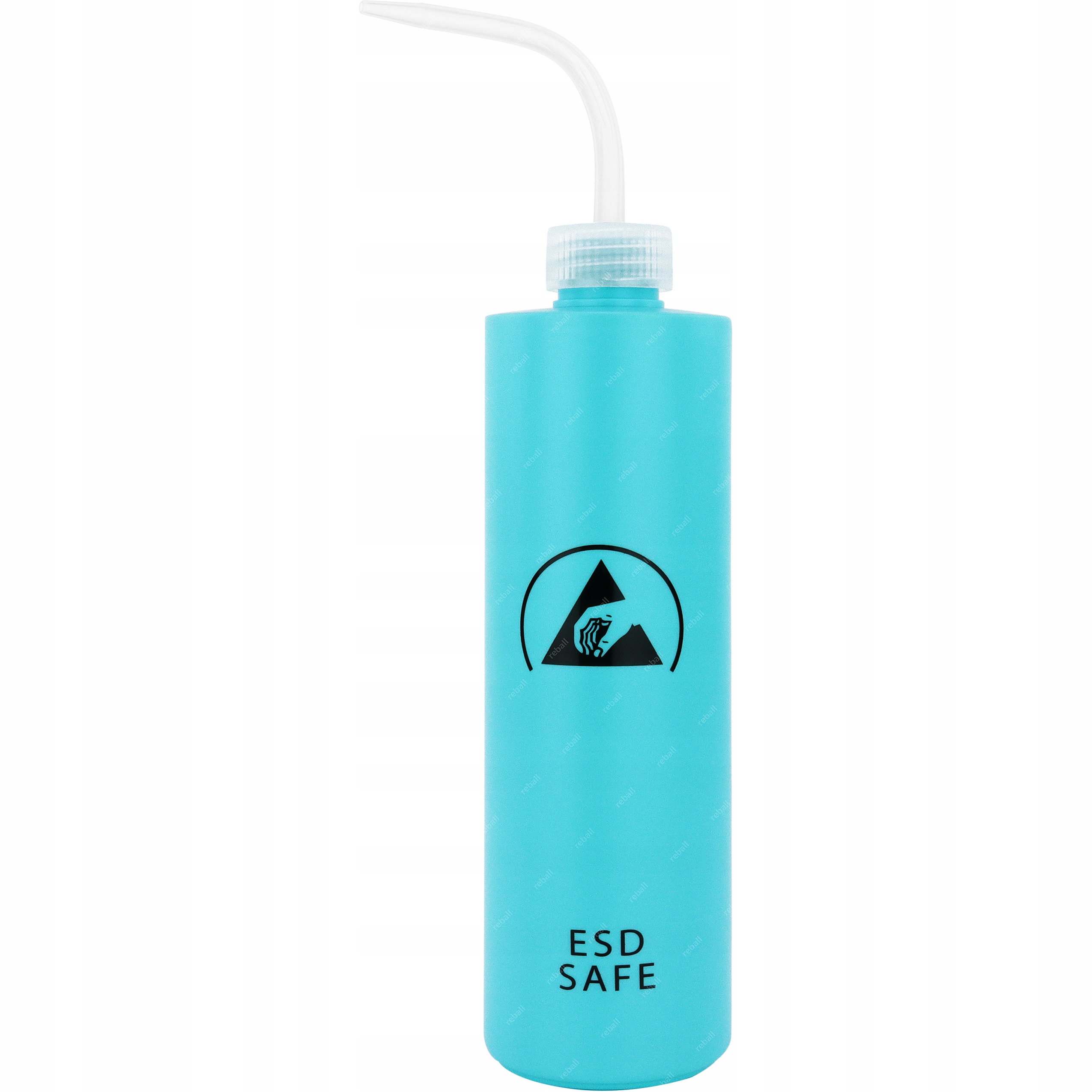 PLASTIKOWA BUTELKA DOZOWNICZA NA PŁYNY CHEMIE DO ELEKTRONIKI ESD HDPE 500ml Marka Reball