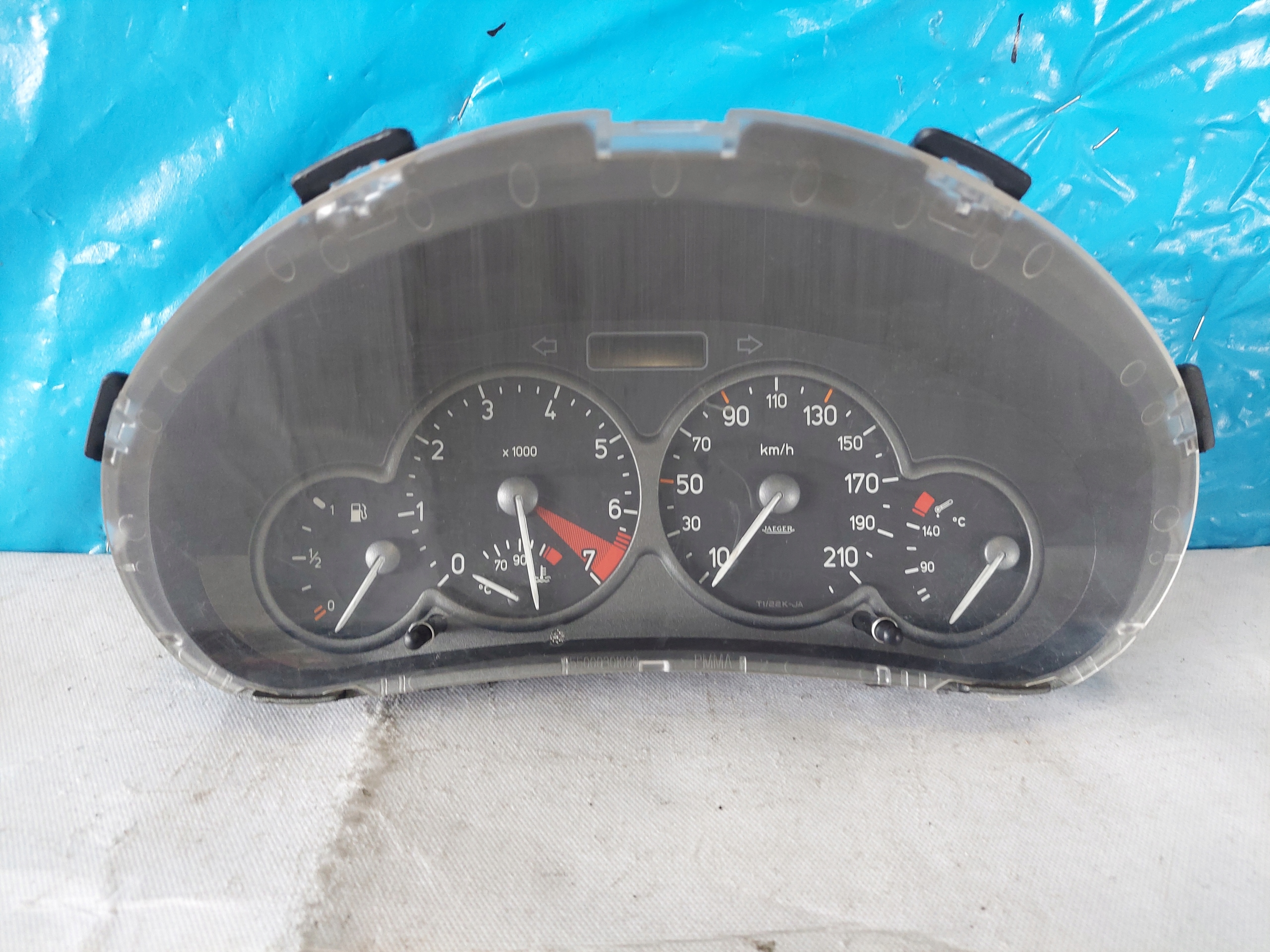 dials clock PEUGEOT 206 1.4 B 9645097180