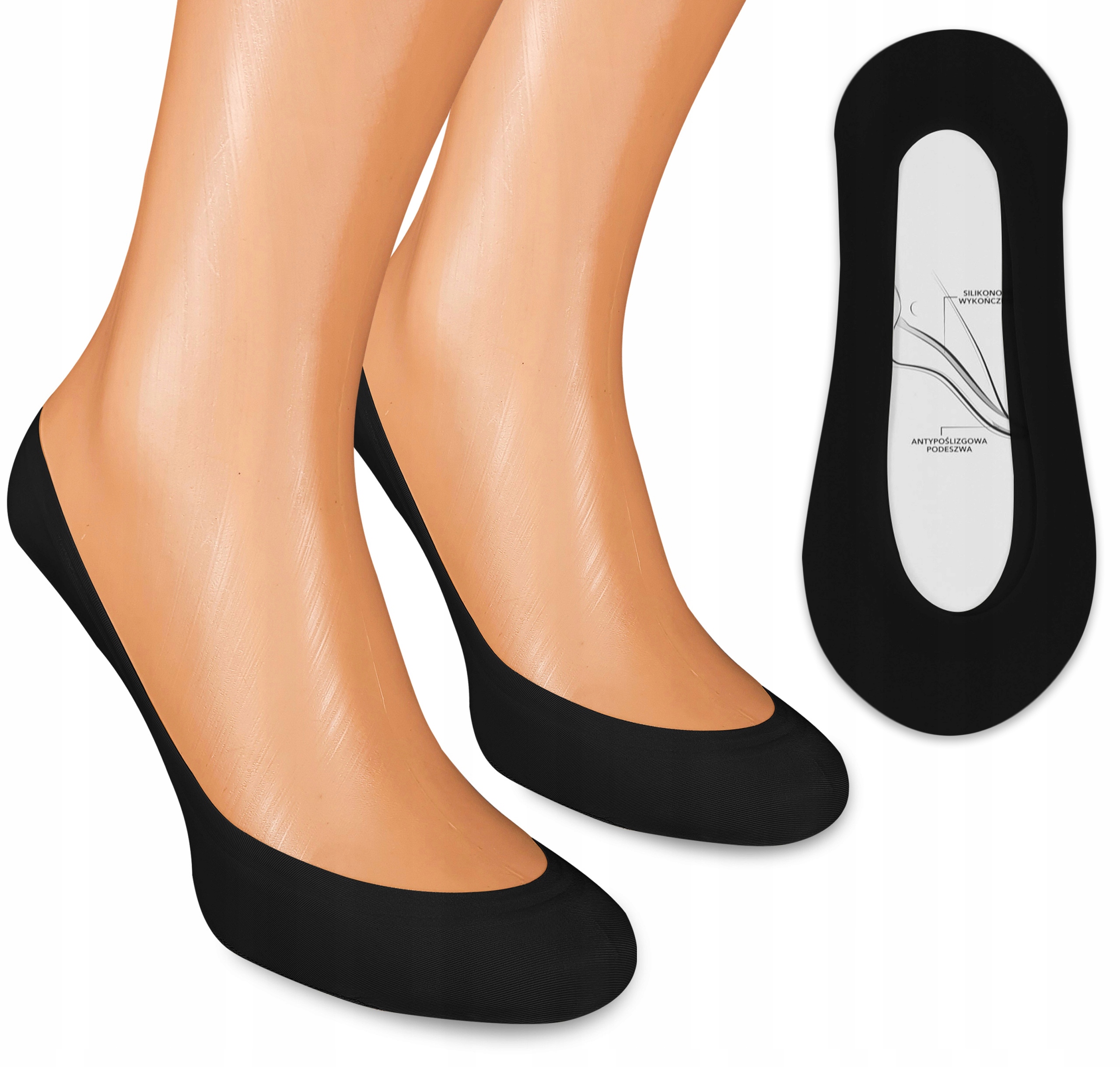 

Moraj Baleriny z silikonem stopki damskie 38-41