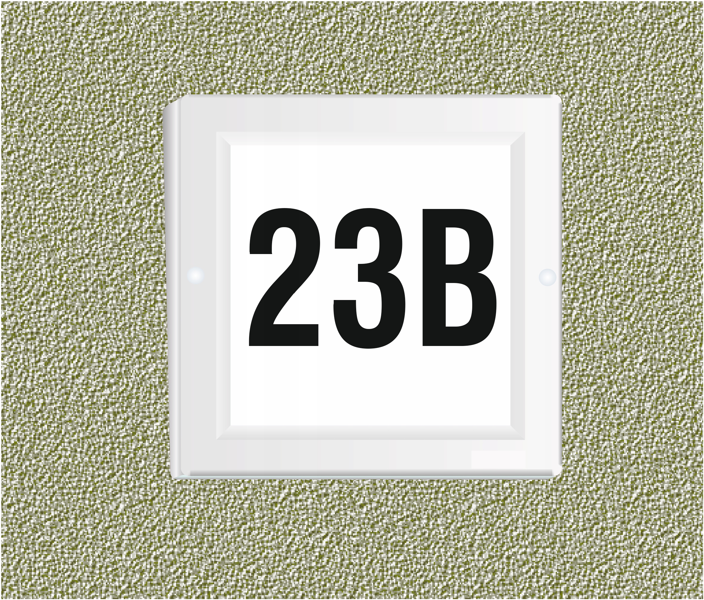 Solarny numer domu LED tablica adresowa 23x23cm Długość (cm) 23