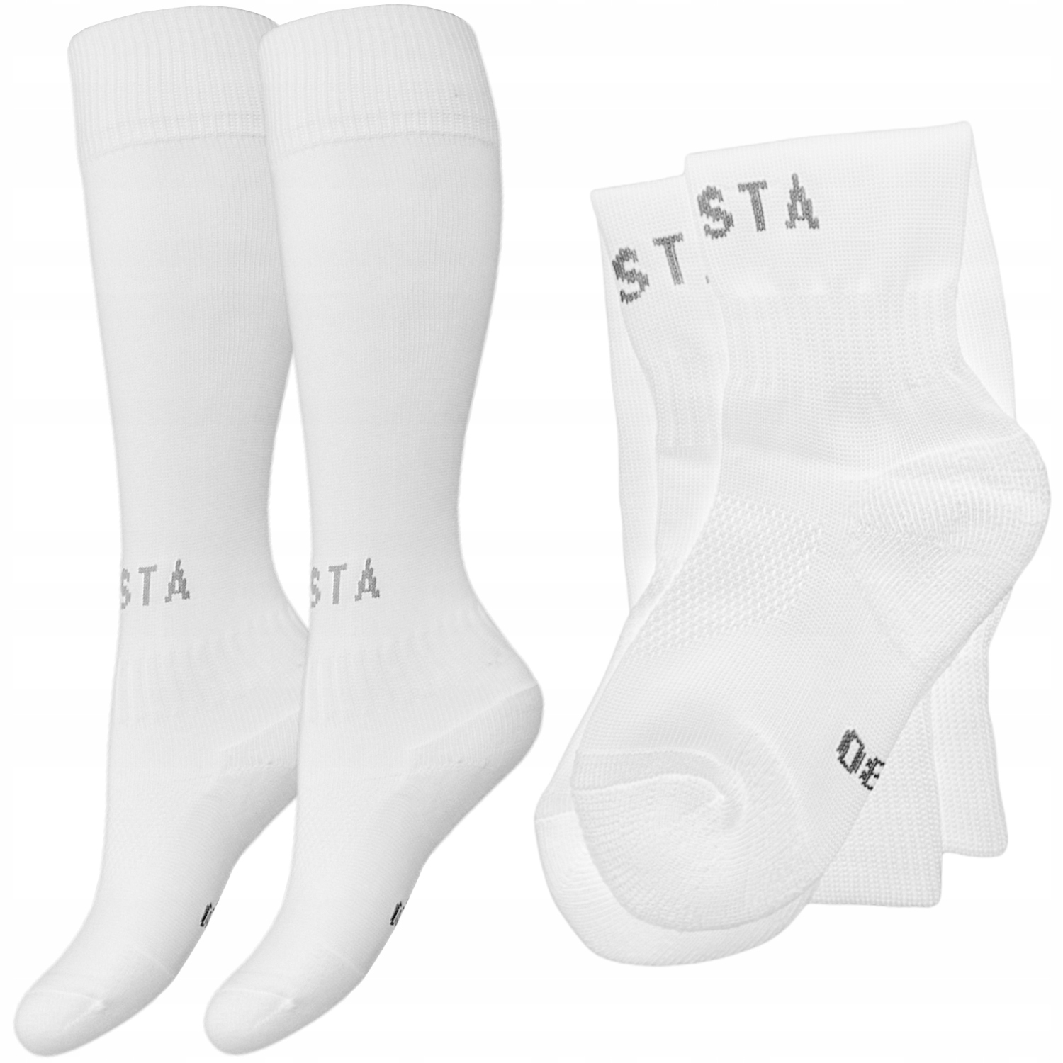 

Skarpety Kipsta getry piłkarskie białe rozm. 27/30