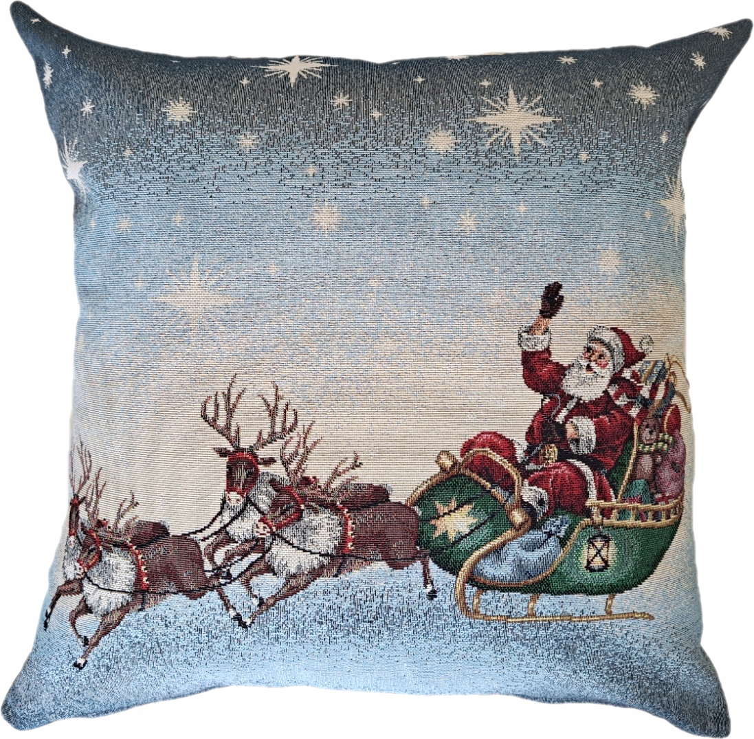

Poszewka Gobelinowa Świąteczna 45x45 CM Mikołaj