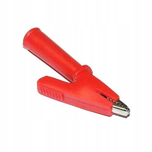 

Krokodylek z gniazdem banan do miernika czerwony