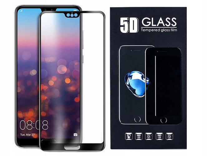 

Huawei P20 Pro Szkło Hartowane 5D Klej Cały Ekran