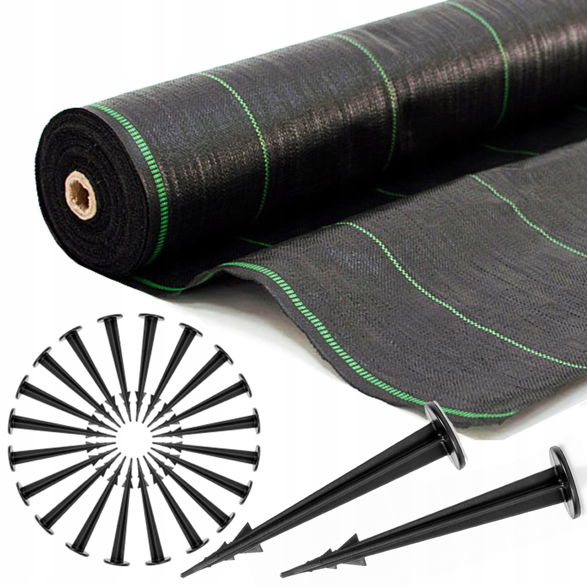 

Agrotkanina 2,1 x 100 m 100g/m2 100 kołków