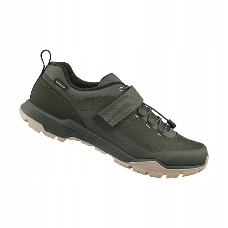 Turystyczne buty rowerowe Spd Shimano SH-EX500 44 oliwkowe