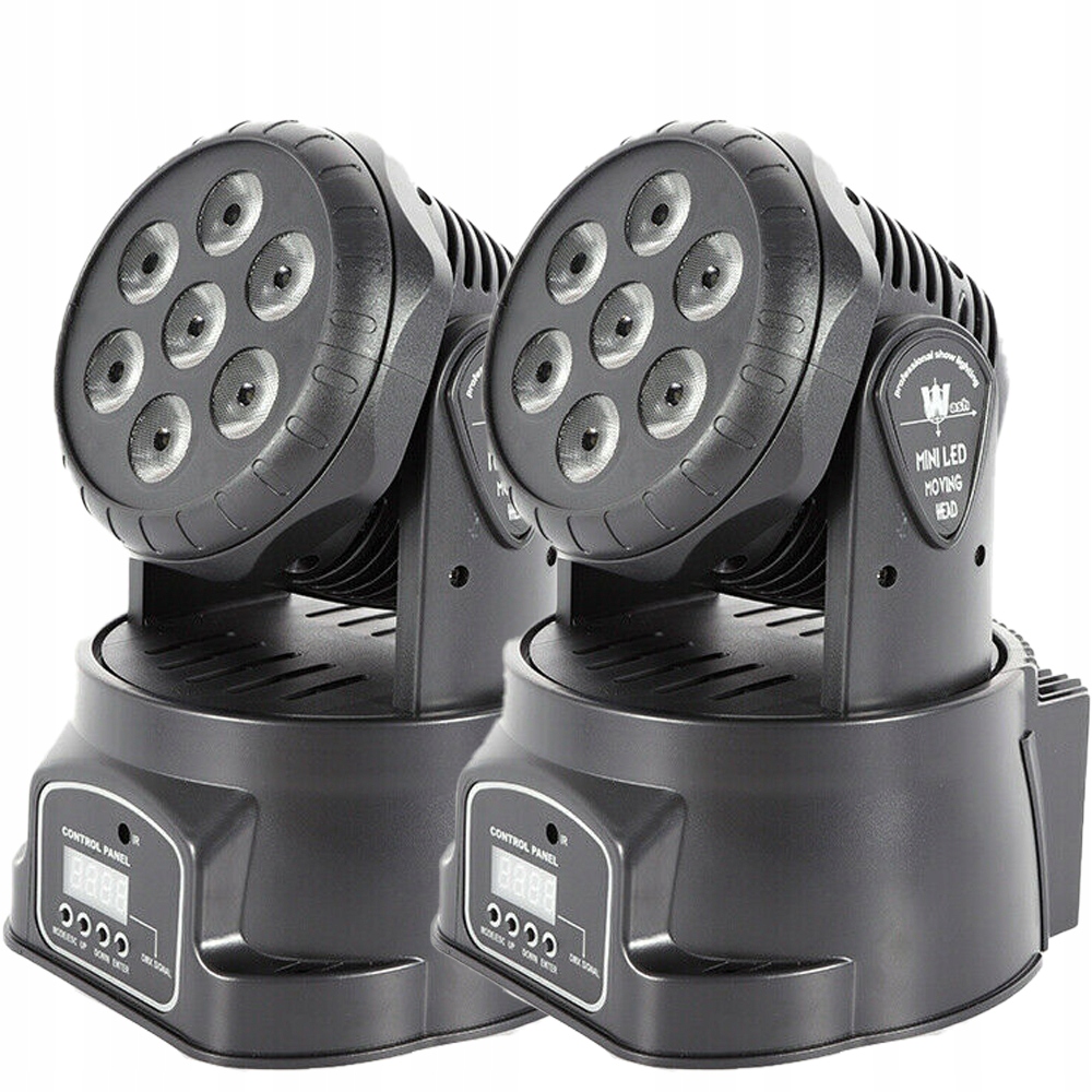 2x 105W DJ stage light, multi-effect party light DMX512 with remote control