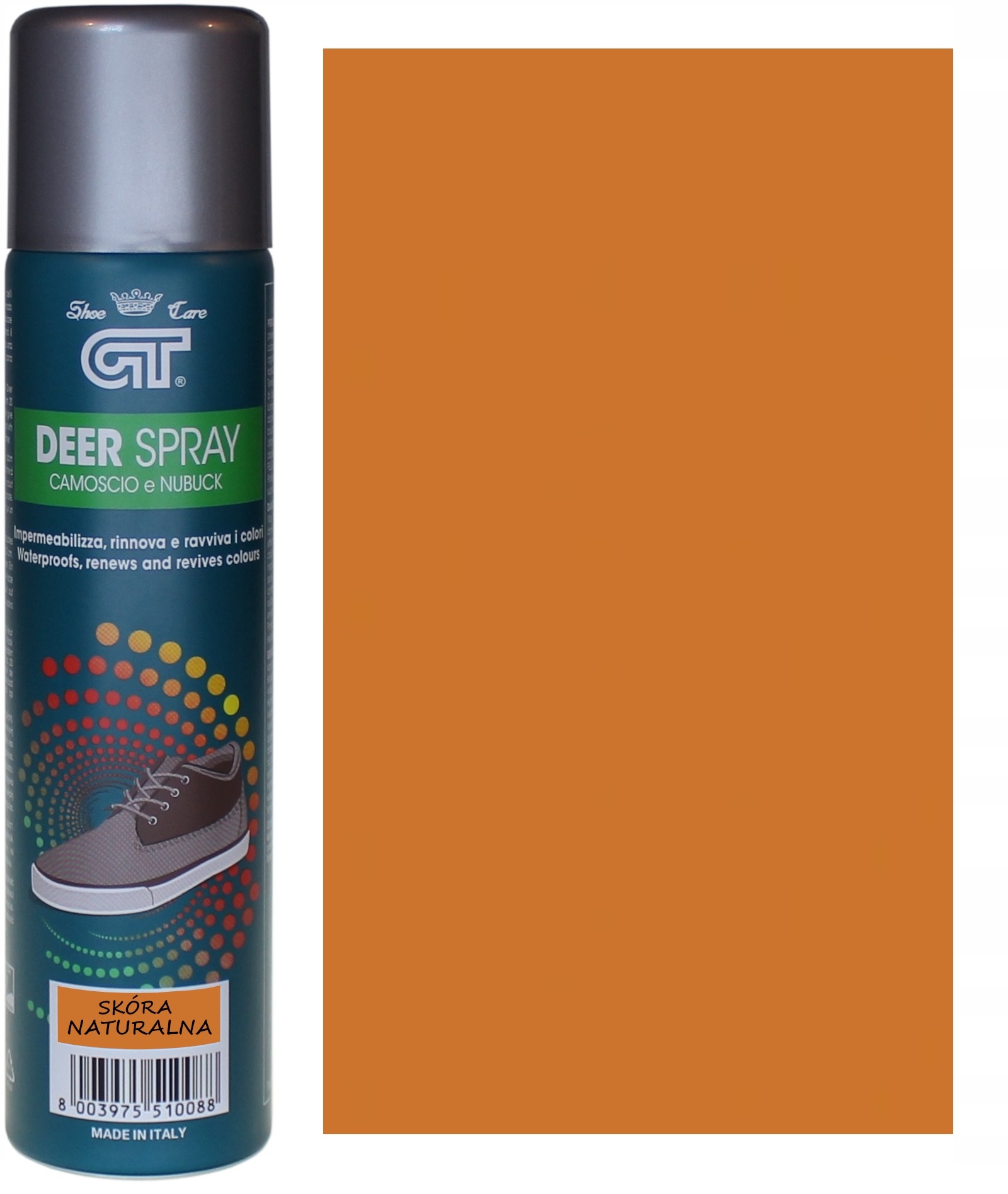 FARBA PASTA RENOWATOR SPRAY DO ZAMSZU NUBUKU BUTÓW