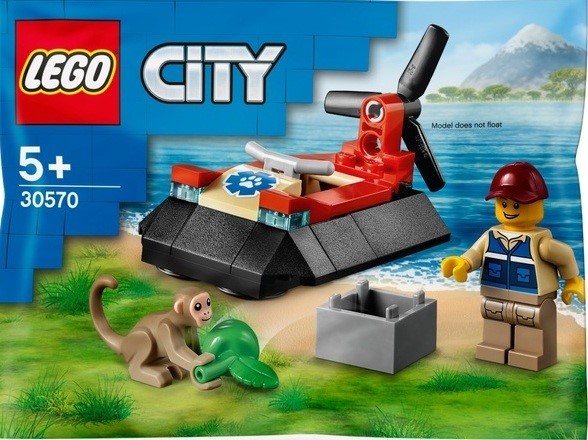 

Lego City Poduszkowiec ratowników zwierząt 30570