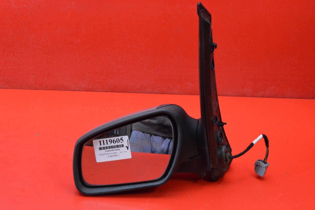 mirror left silver EU 015847 FORD FOCUS C-MAX MK1 LIFT 07-10 5 PIN