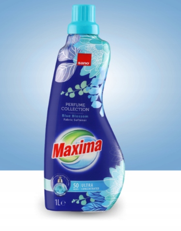 Levně Sano parfémy płyn do płukania Blue Blossom 1l zestaw 6 sztuk