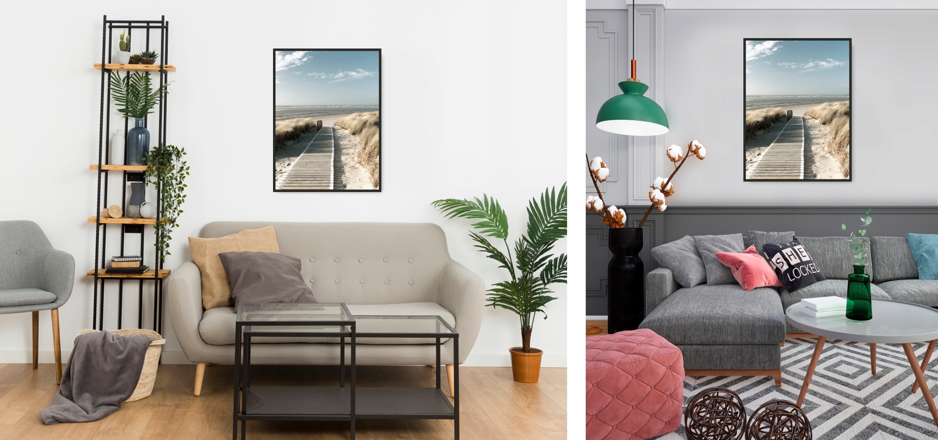 PLAŻA DROGA MORZE plakat B1 100x70cm #107 Rodzaj bez ramy