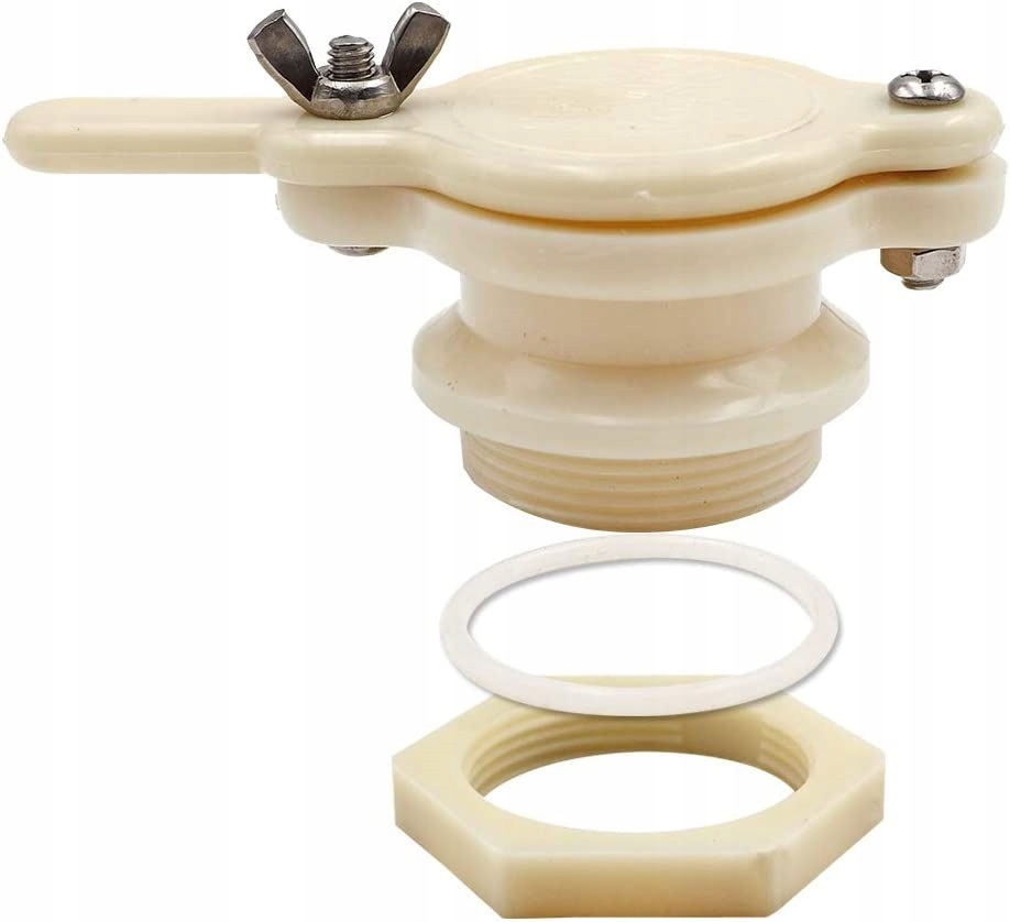 ZAWÓR do pojemników odstojnika na miód kran zasuwa kranik klapkowy miodny