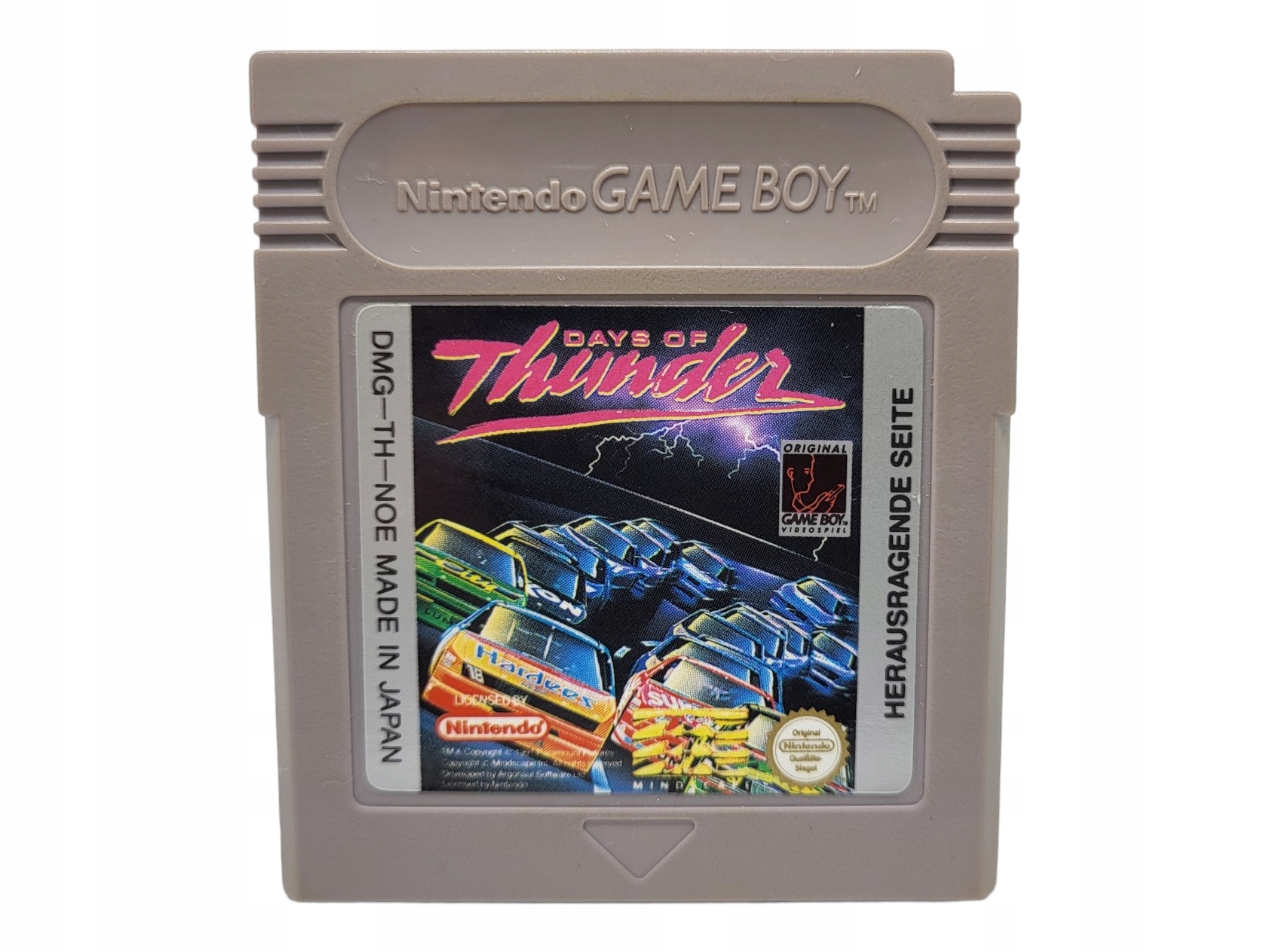 Days of Thunder Game Boy Gameboy Classic