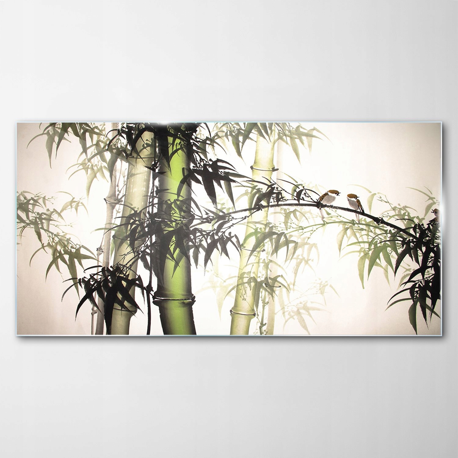 

Obraz Szklany Dekor Bambus Art Atrament 120x60