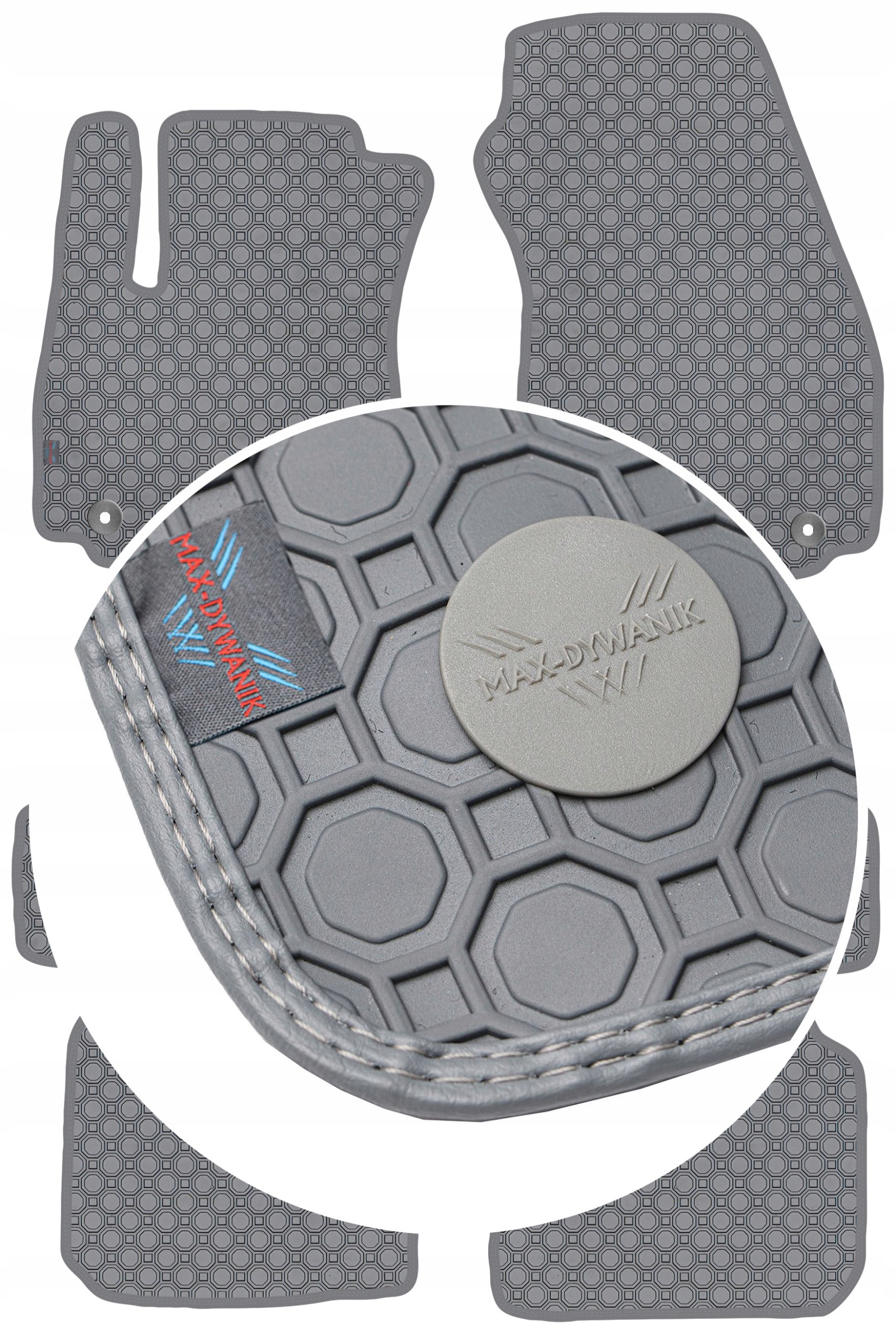 Opel Zafira A 7os 03-05 Koberce Popielate