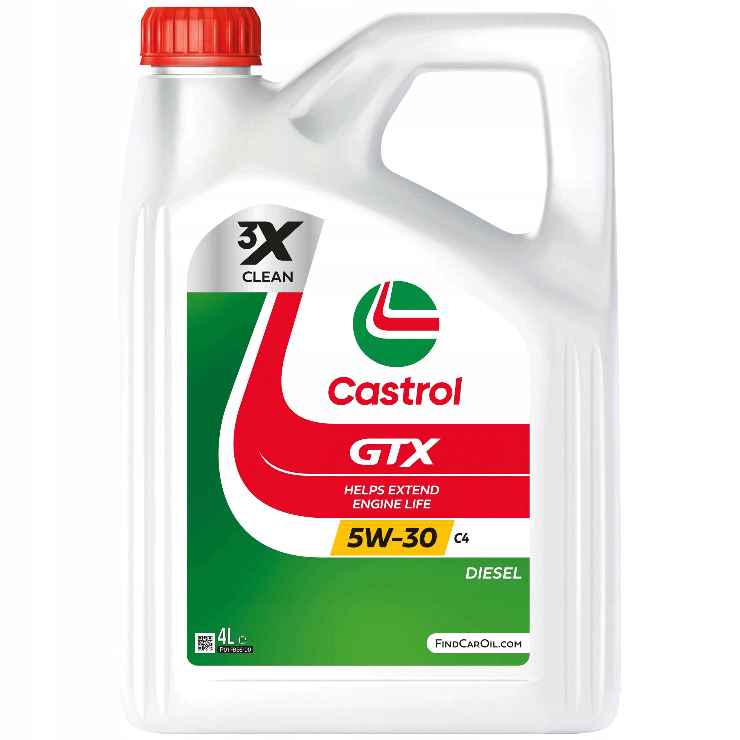 Castrol Gtx 5W-30 C4 4L Motorový olej