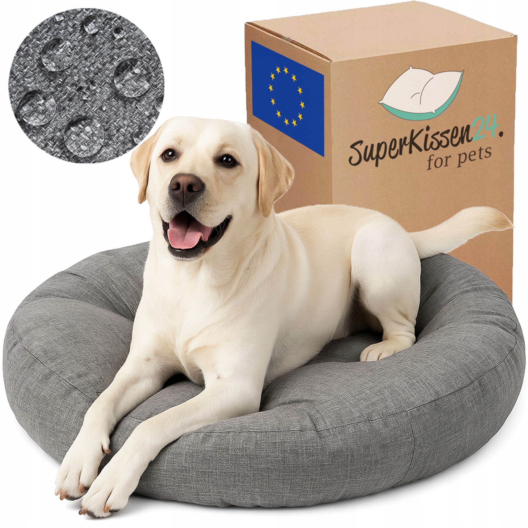 Levně Pelíšek Taburet pro psa kočku XL voděodolné potah měkké pohodlné kotec