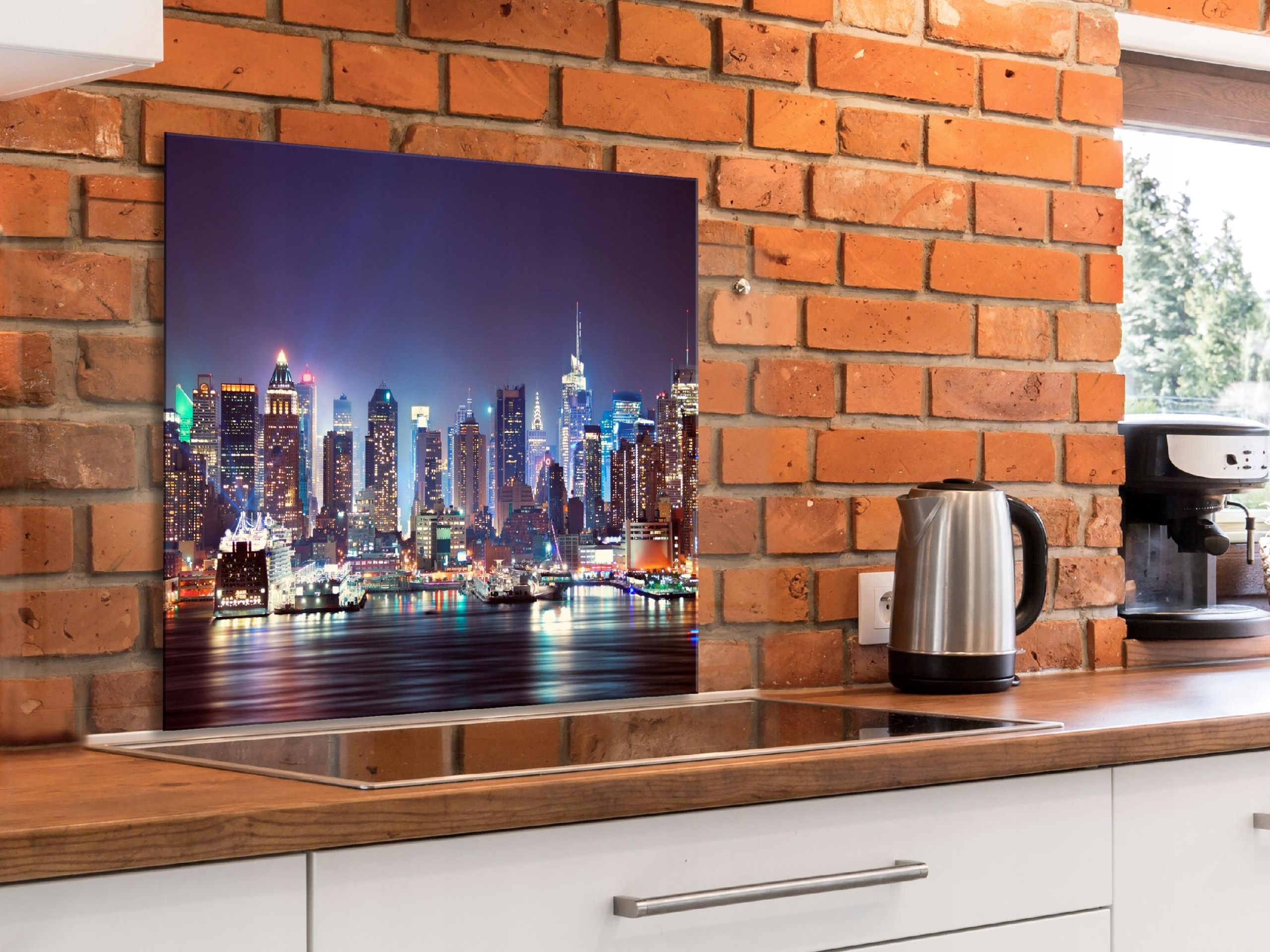 Skleněný Kuchyňský Panel 80x80 d-B-0326-aq-a