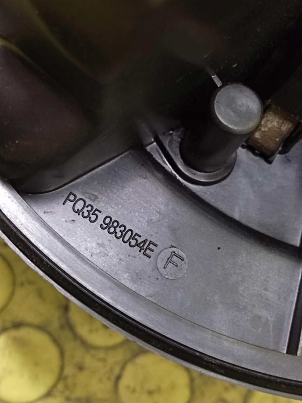 VW GOLF V heating air PQ35983054E