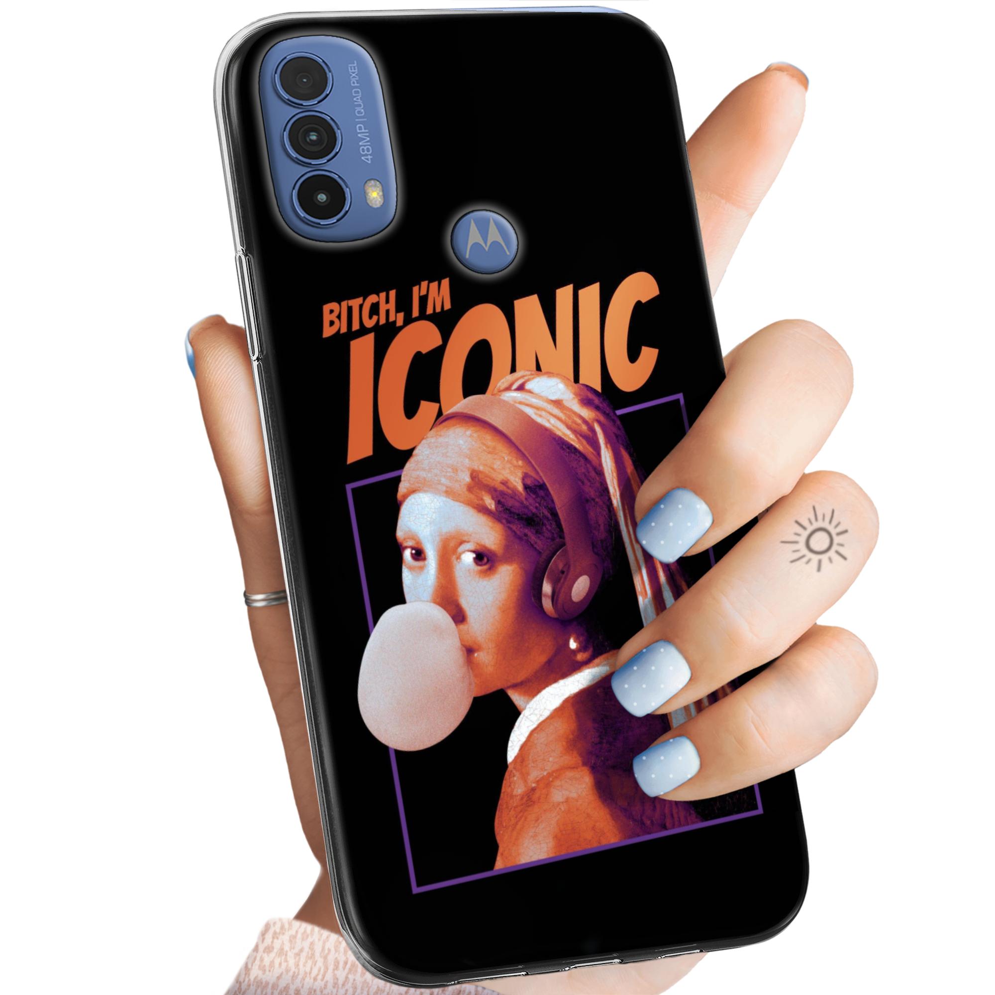 Etui Do Motorola Moto E30 E40 Leonardo Da Vinci Sztuka Modern Case