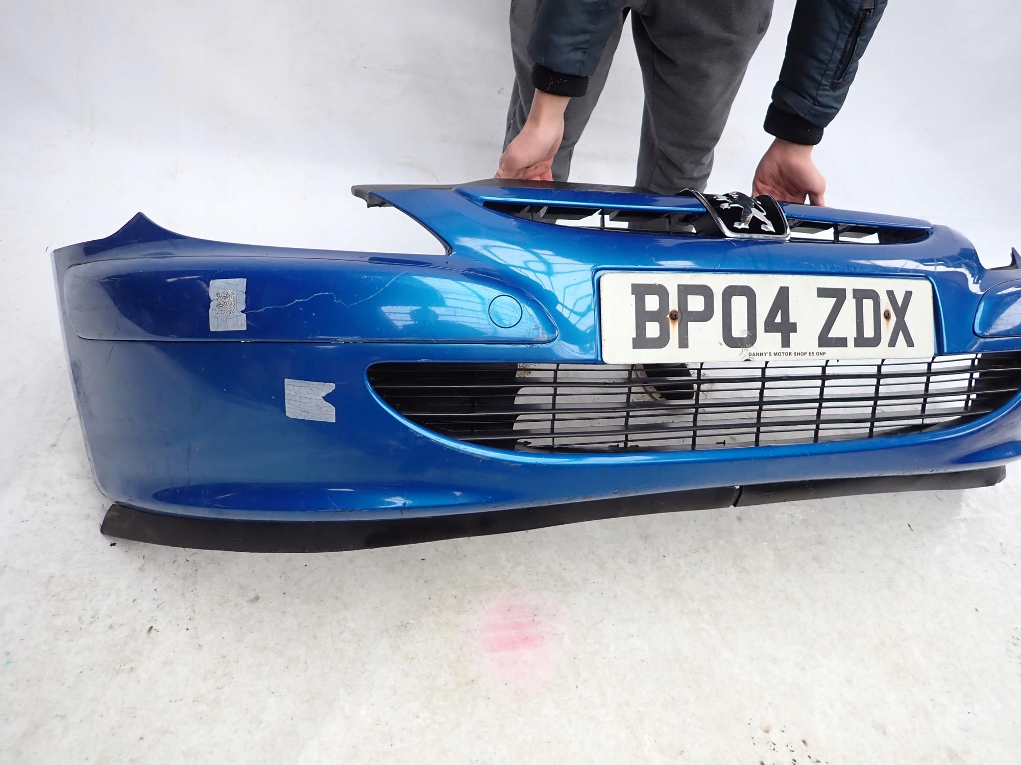 PEUGEOT 307 01-05 bumper front front