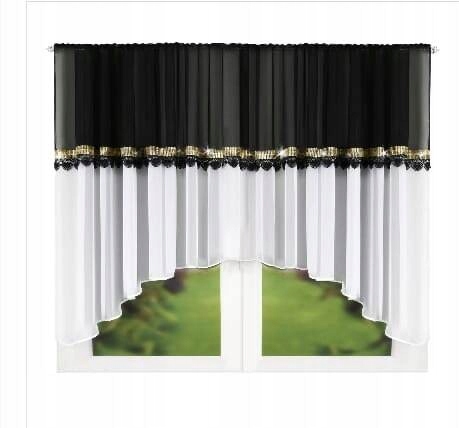Hotová záclona voálová Zlaté Zirkony Guipure 400x150 cm LG229