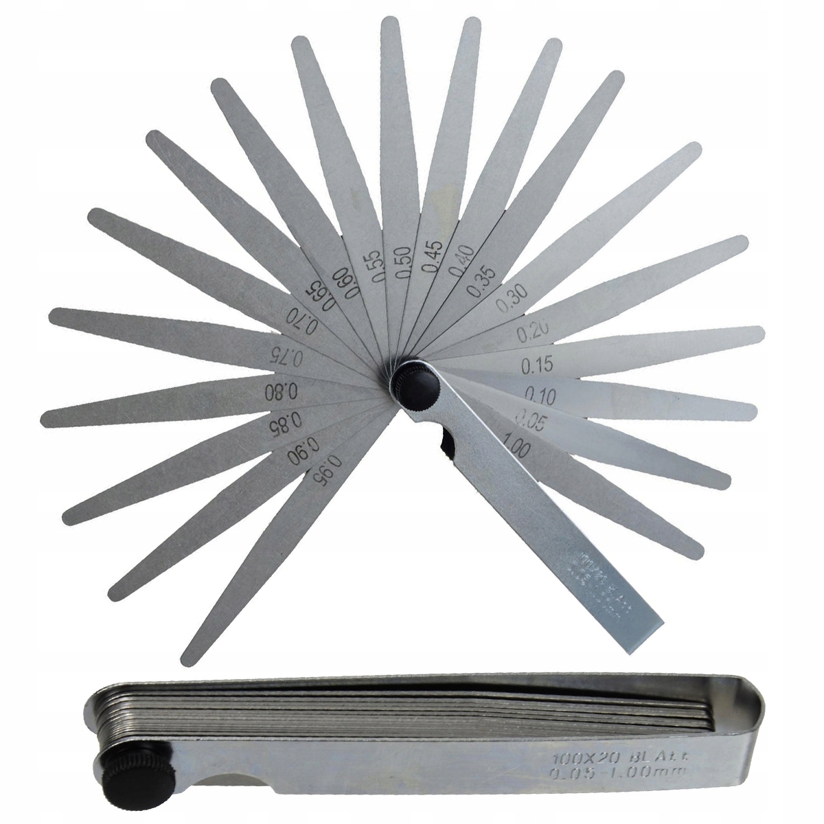 szczelinomierz 0,02-1mm G02739 — 2