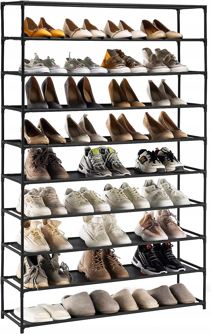 

Szafka na Buty Regał 9 Półek Stojak do 50 Par