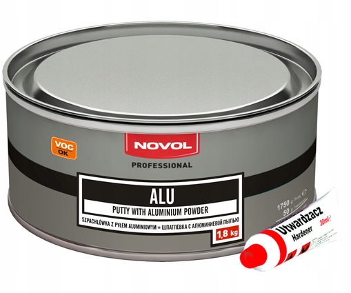 

Novol Professional Szpachla Alu 1,8Kg Z Pyłem Alu
