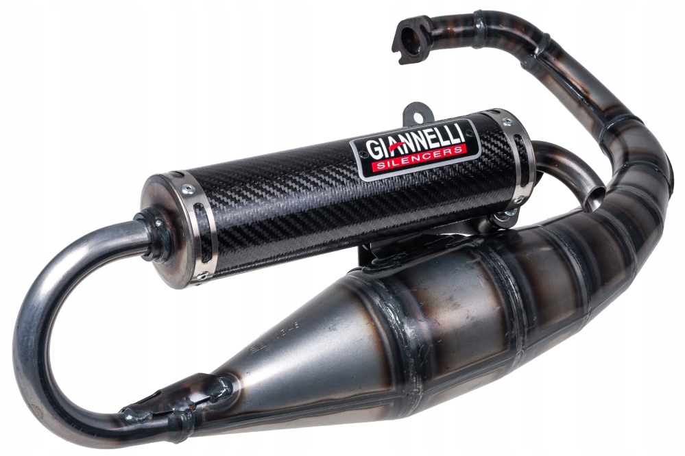 Kompletný výfuk Giannelli Shot V4, Mbk Booster 50 04-06 (e)
