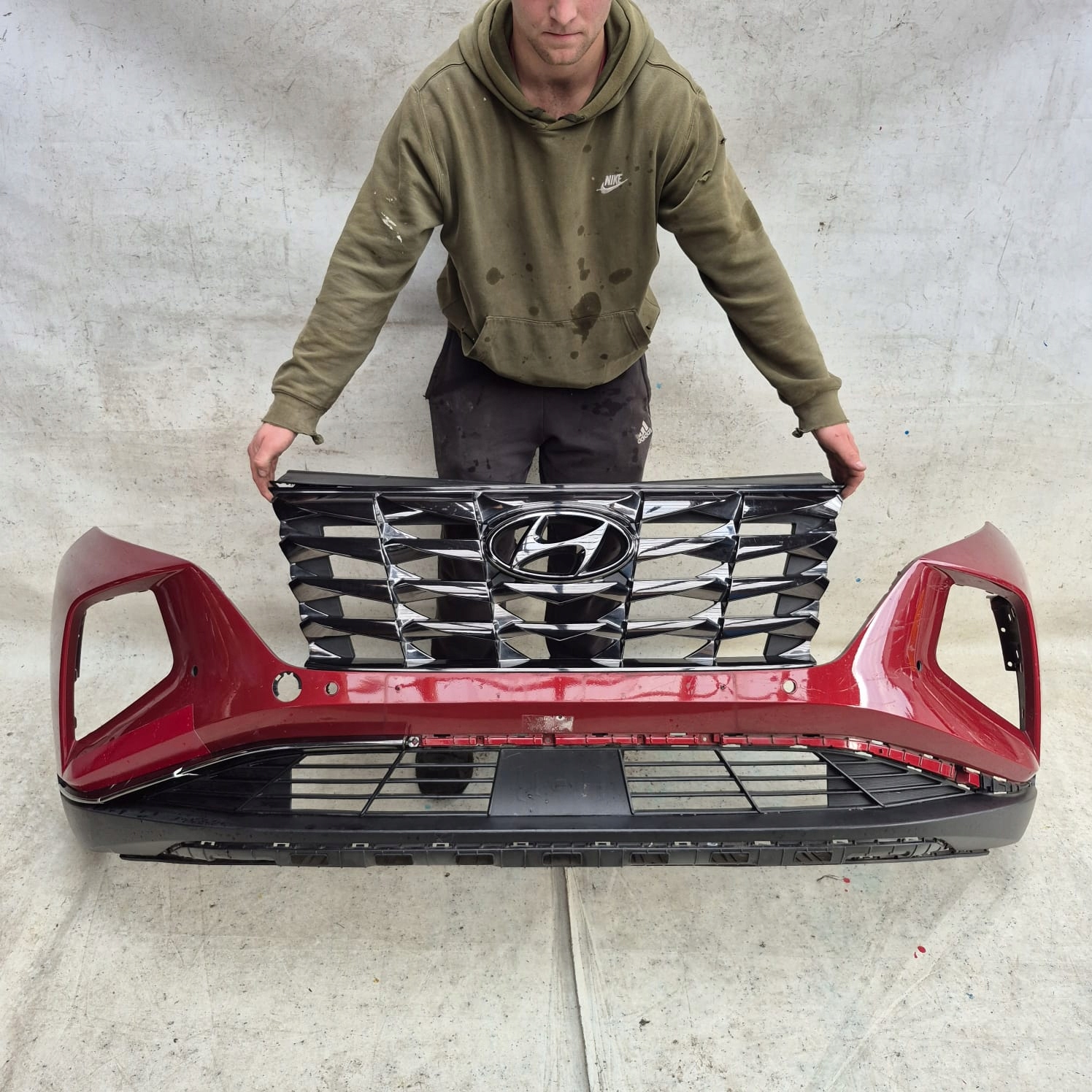 HYUNDAI TUCSON IV 4 20-24 bumper front front PDC
