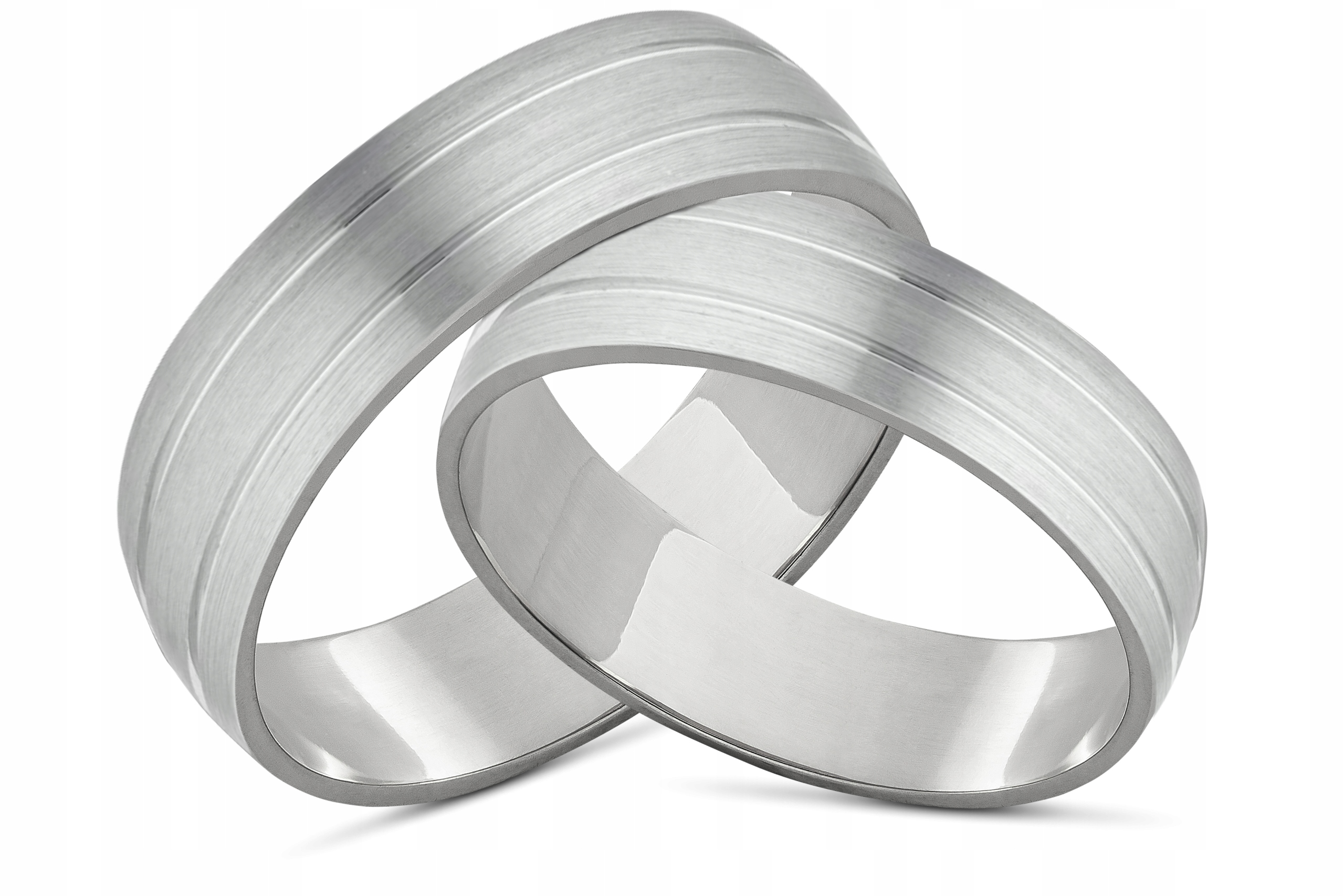 Saténový prsten půlkulatý 5 mm, stříbro 925