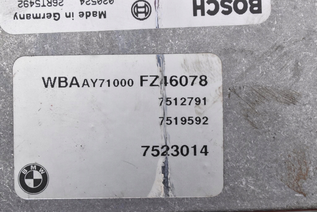 control unit computer of the engine 7519592 BMW E46 2.0i VALVETRONIC 143 KM 01-06